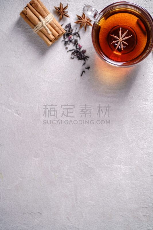 杯,香料,芳香的,玻璃,红茶,饮料,茶,传统,斯里兰卡,热