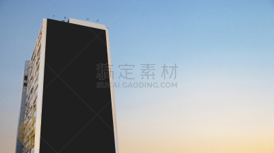 空的,模板,现代,背景,布告栏,城市,空白的,街道