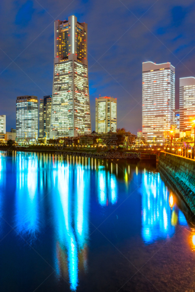 横滨高速铁路,横滨,日本,城市天际线,滨水,居住区,商务,城市生活,车轮,商用码头