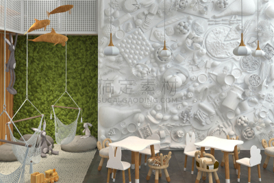 玩具,现代,三维图形,室内设计师,餐馆,野味,时区,童年,餐桌,创造力