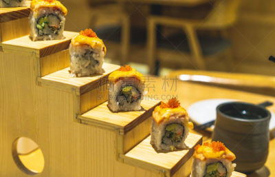 寿司,寿司米,背景分离,香料,日本食品,米,白米,餐具,棍,三文鱼