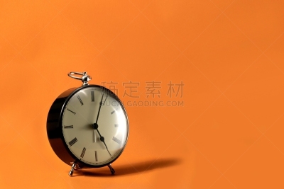 古董,小的,古典式,钟,仪表盘,手,闹钟,5点整,宽的,公亩