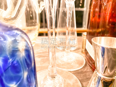 玻璃杯,设备用品,华丽的,葡萄酒,华贵,浪漫,无酒精鸡尾酒,水罐,住宅内部,威士忌
