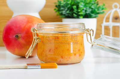 去角质,广口瓶,自制的,水果,糖,自己动手,配方,spa美容,面膜,美容
