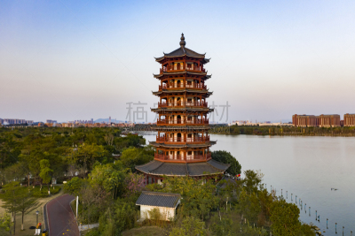 公园,湖,湿地,东莞,广东省,航拍视角,传统,草坪,美术工艺,环境