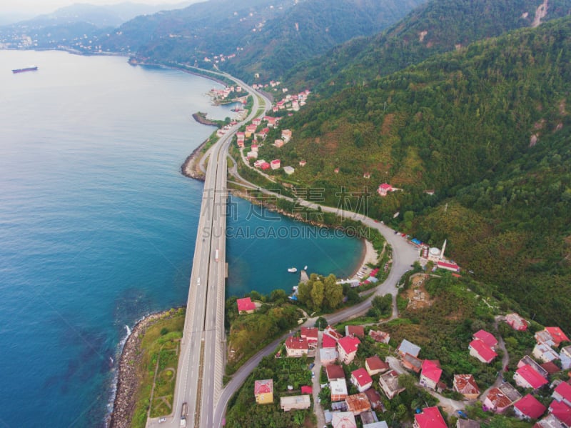 桥,海岸地形,土耳其,汽车,交通,土耳其黑海沿岸,公园,公路,交通方式,现代