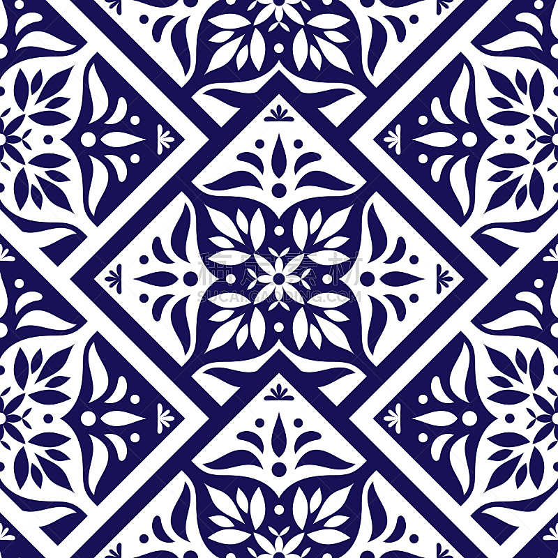 葡萄牙,白色,地板,镶嵌图案,矢量,蓝色,马略尔卡陶器,厨房,浴室,砖地