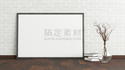 边框,墙,空白的,轻蔑的,室内地面,正下方视角,几乎,砖,厚木板