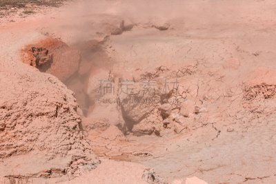 怀俄明,黄石公园,曙暮光,云,仙女瀑布,客轮,低地瀑布,上喷泉盆地,户外,火山口