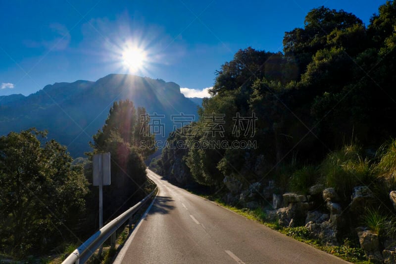 自然,马略卡,岛,活力,sierra de tramuntana,旅途,沥青,运动,世界遗产,迅速