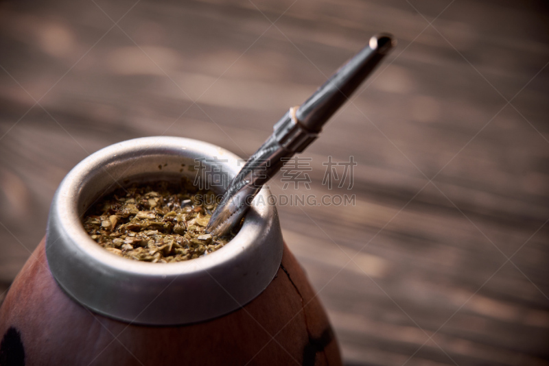 马黛茶,背景,木制,黑色,葫芦,饮料,茶,传统,茶叶,热