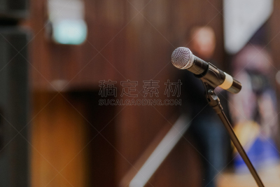麦克风,特写,舞台,古典音乐会,前面,传媒,事件,技术,流行音乐会,会堂