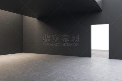 墙,空的,室内,门