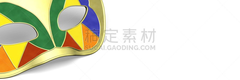 三维图形,威尼斯,化妆面具,秘密,可爱的,传统,华丽的,事件,戏剧表演