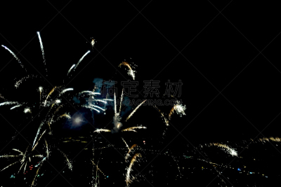 新年前夕,放焰火,看风景,里面,传统,国内著名景点,周年纪念,2020,事件,暗色