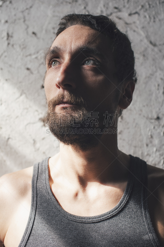 Portrait Of Athletic Young Man