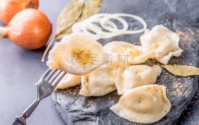 酱汁,塞满了的,饺子,煮食,充满的,盘子,国内著名景点,蔬菜,热,清新