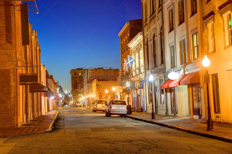 Historic Downtown Savannah, Georgia