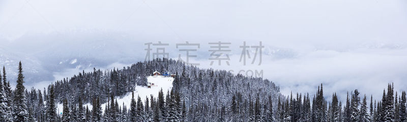 加拿大,惠斯勒,大不列颠哥伦比亚,寒冷,惠斯勒山,灰色,云,雪,公元前,户外