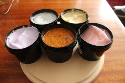 有机食品,自然,面霜,自制的,住宅内部,矿物质,白色,润肤露,黄色