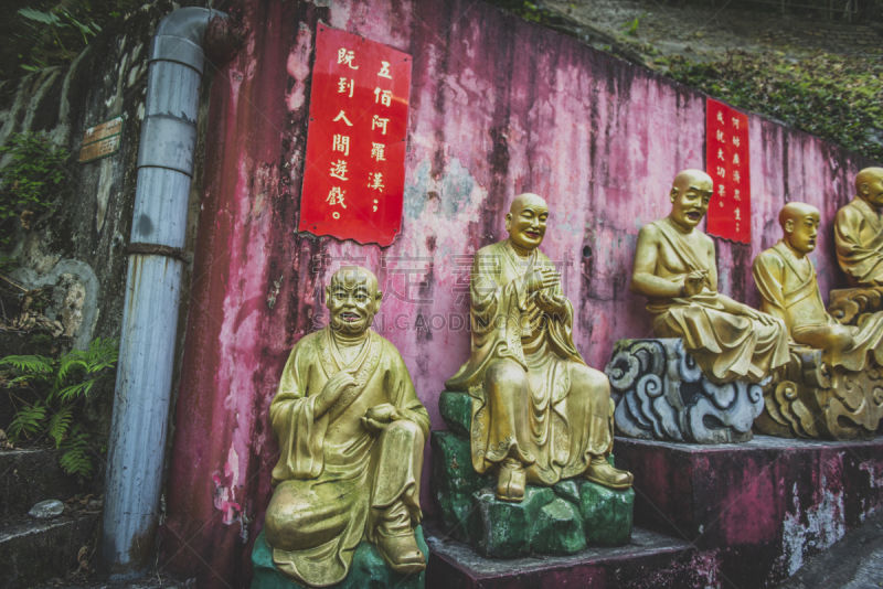 佛,2018,修道院,1万日元,十一月,男人,神,金色,多色的,石材