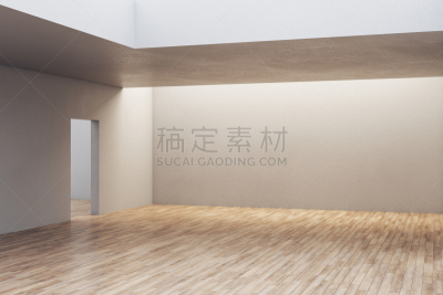 墙,空的,室内,极简构图