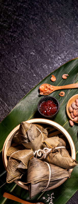 留白,黑色背景,蒸菜,米,特写,平铺,食品,饺子,亚洲,成分