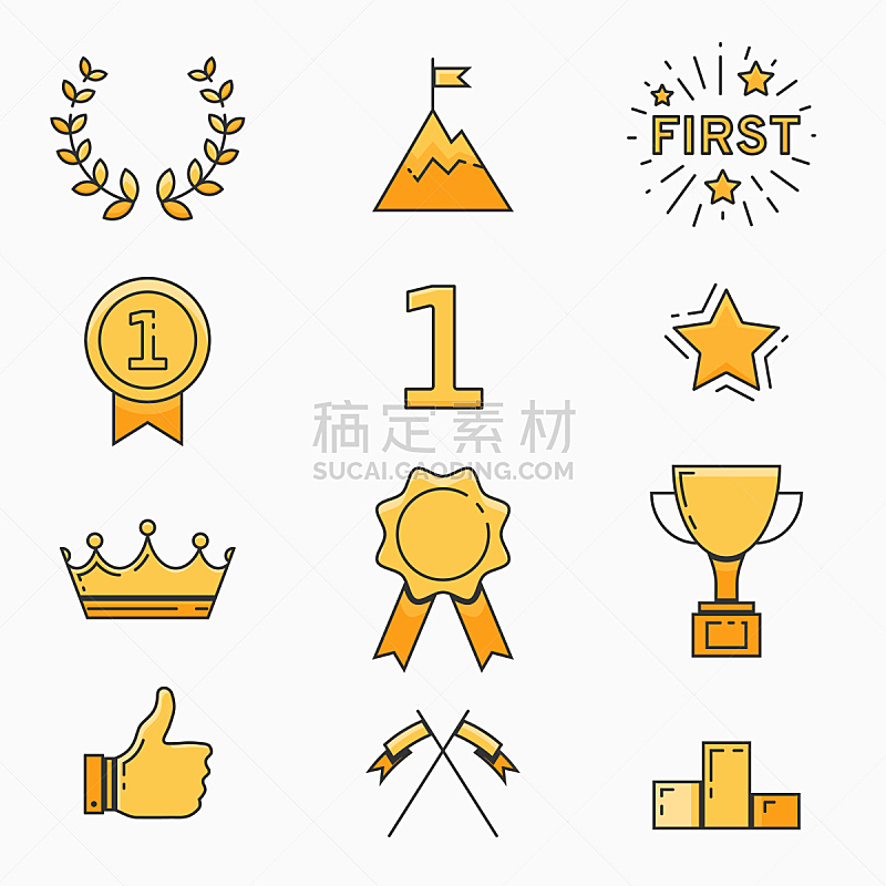 奖,计算机图标,王冠,盾,绘画插图,符号,第一名,计算机制图,计算机图形学,白色