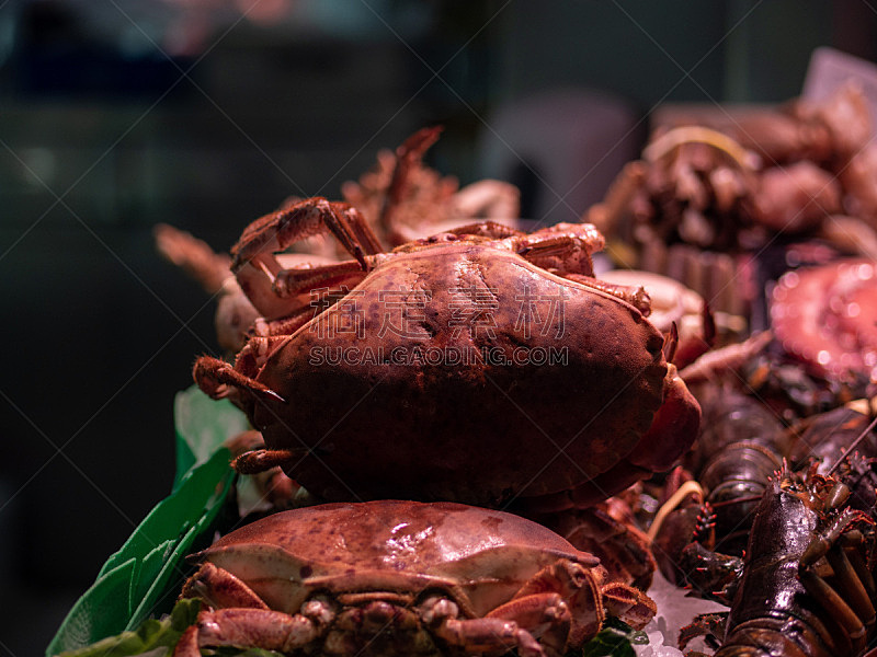 市场,螃蟹,阿拉斯加雪蟹,清新,渔业,多样,食品,成分,著名景点,顾客