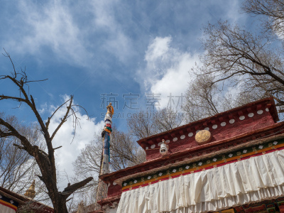 Landscape of Qinghai–Tibet railway in Tibet Autonomous Region, China.