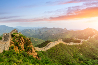 地形,户外,夏天,绿色,蓝色,砖,远古的,古老的,著名景点,非凡的