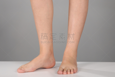 前面,白色背景,女性,身体保养,足,概念,修改系列,分离着色,人类小腿,皮炎
