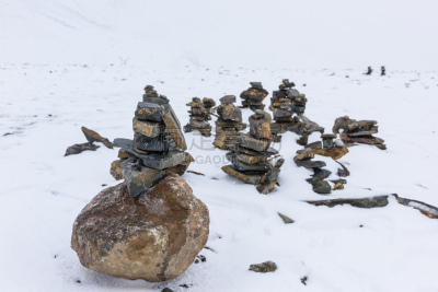 中国,山脉,嘛呢石,ghan pass,洛杉矶县,山口,北,下雪