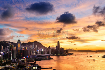 维多利亚港,机票,地形,户外,黄色,著名景点,宏伟,旅游目的地,天气,工业