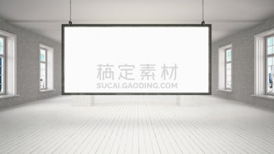 白色,室内,无人,标志,画布,商务,横截面,专业人员,纯净,地板
