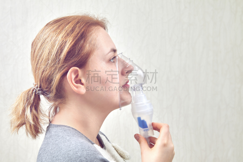 雾化器,室内管弦乐队,成年的,仅成年人,青年人,呼吸系统,人类肺脏,支气管树,病人