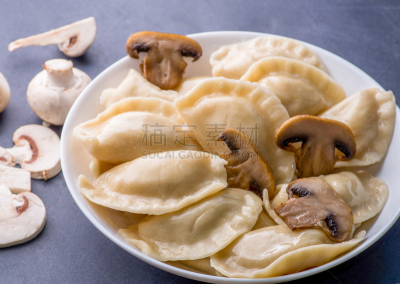 酱汁,塞满了的,蒸汽,饺子,煮食,盘子,国内著名景点,蔬菜,热,清新