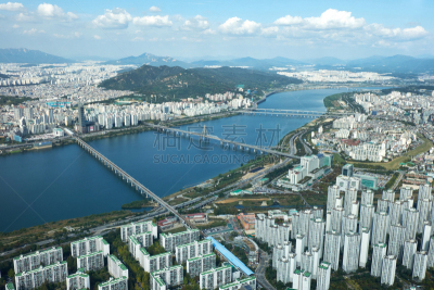 首尔,风景,著名景点,韩国,购物中心,朝鲜半岛,河流,户外,建筑,城市