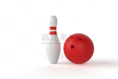 三维图形,红色,保龄球,图钉,股票,球体,空的,休闲游戏,超级保龄球赛