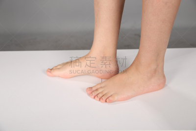 前面,白色背景,女性,身体保养,足,概念,分离着色,修改系列,人类小腿,皮炎
