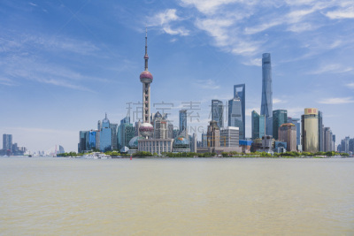 上海,国际著名景点,技术,全球通讯,现代,著名景点,商业金融和工业,河流,黄浦江,户外