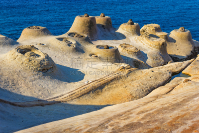 岩层,野柳地质公园,地形,户外,被侵蚀的,著名景点,旅游目的地,地质学,风景,水平画幅