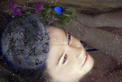 太空,星座,女人,双子星飞船,肖像,公共浴室,动物,儿童,雌狮,仅一个女人