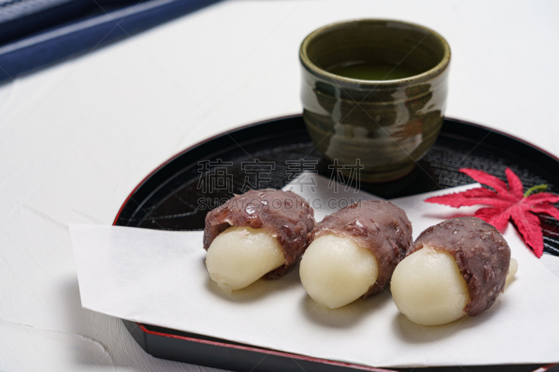 甜点心,日本人,月亮,九月,饮料,茶,传统,事件,绿茶,仅日本人