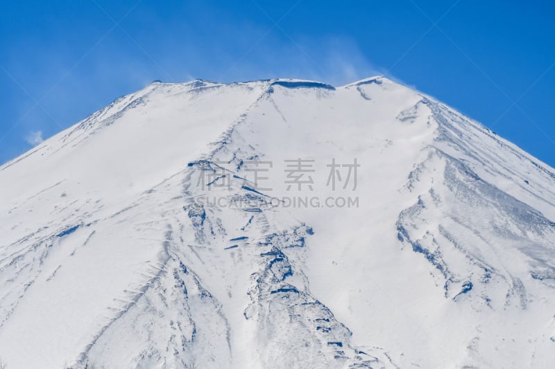 雪,富士山,特写,在上面,羽绒被,泰国,著名景点,户外,天空,富士河口湖