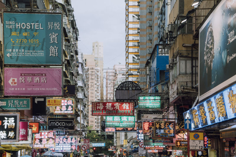 街道,高处,摄像机拍摄角度,旅行者,群众,户外,多色的,拥挤的,著名景点,旅游目的地