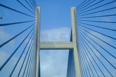 国际著名景点,云,天空,建筑,建筑外部,桥,抽象,蓝色,都市风景,寒冷
