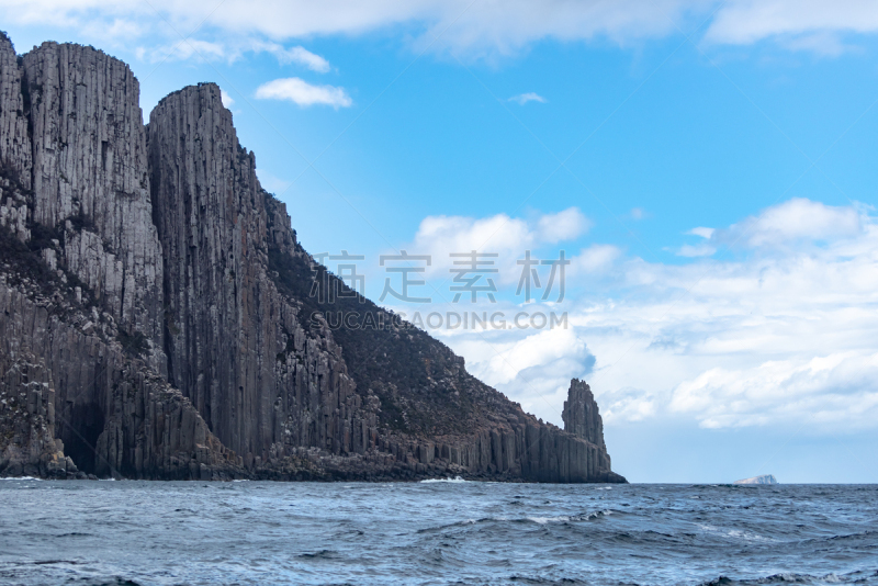 风景,悬崖,海岸地形,野生动物保护区,颈,云,公园,动物,霍巴特