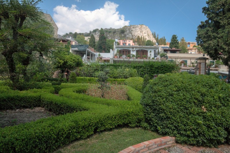 Villa Comunale Di Taormina in Messina Province, Sicily