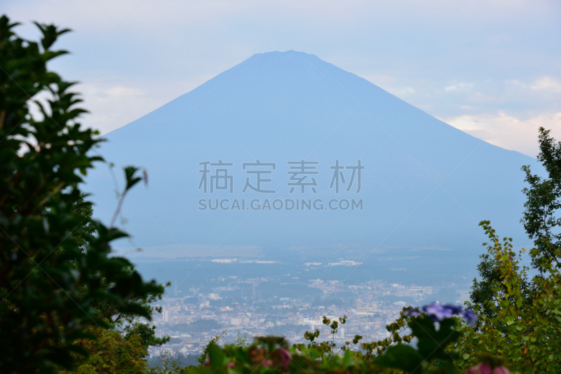 富士山,天空,著名自然景观,御殿场市,云景,云,著名景点,自然美,春天,静冈县